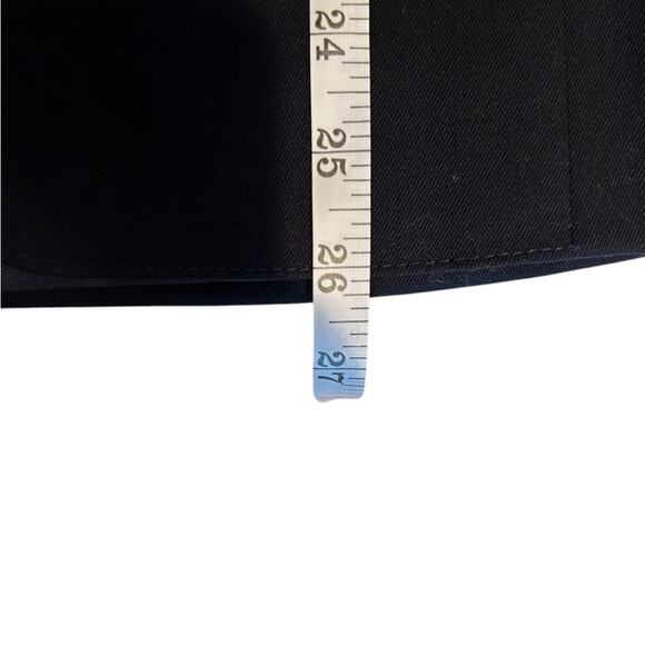 VTG Derby San Francisco Coat Women 12 Formal 100% Wool Two-Buttoned Blazer Blue - Picture 9 of 12